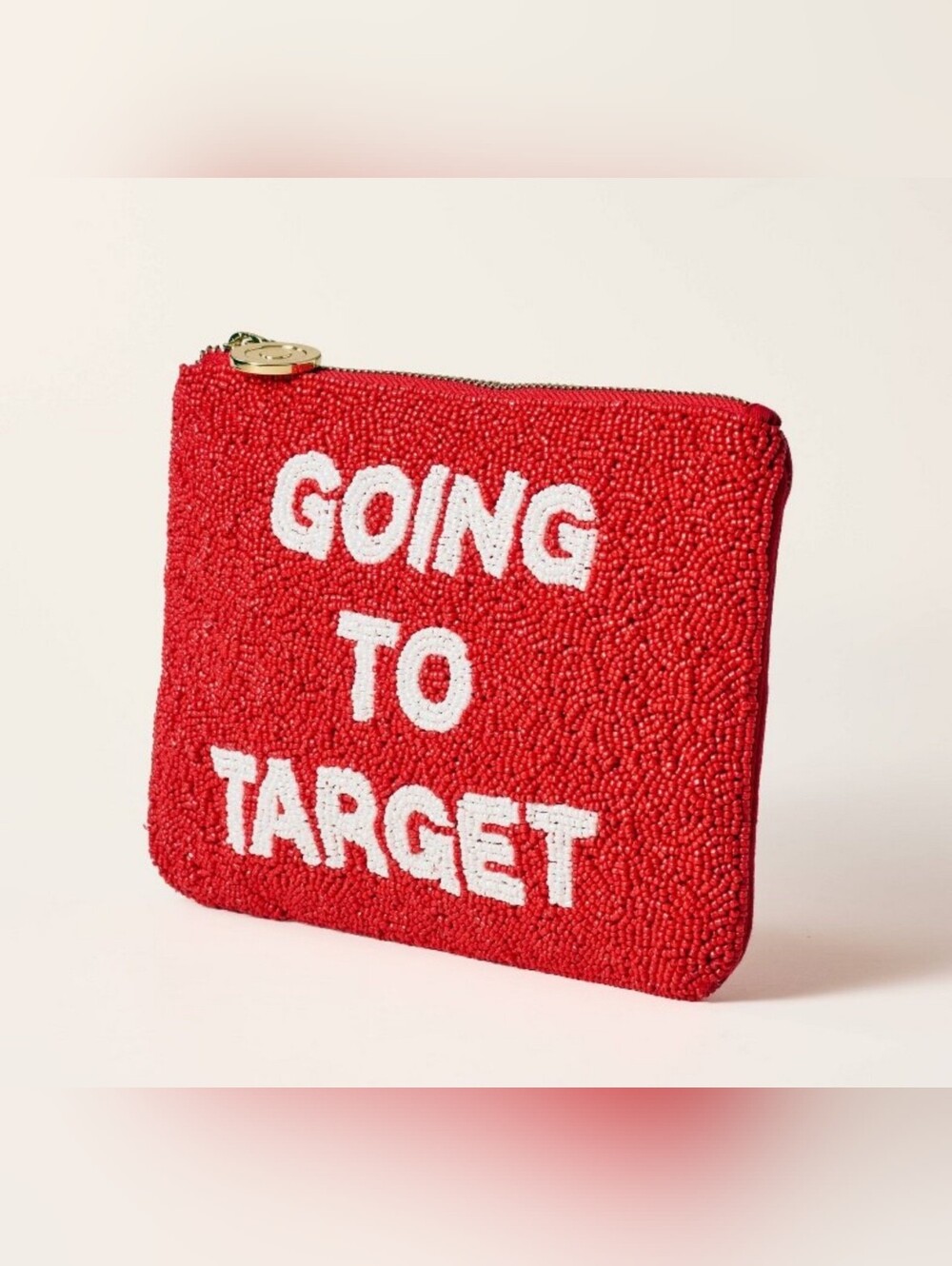 Kate Spade "Going to Target" Beaded Clutch NWT Limited Edition - Picture 2 of 7